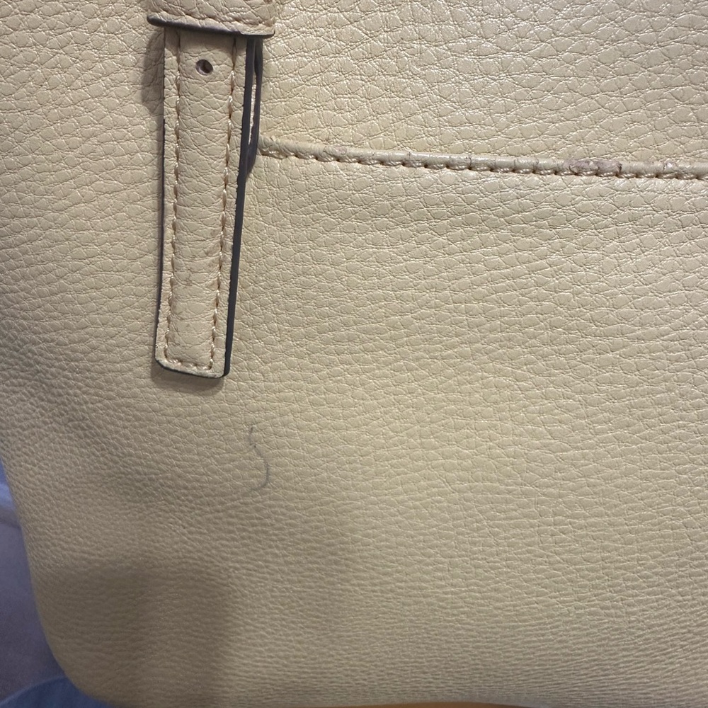 Anne Klein Yellow Handbag - Picture 4 of 6